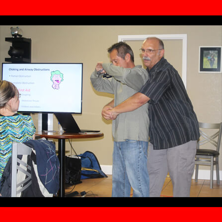 Woodlawn Community Academy CPR Training 15