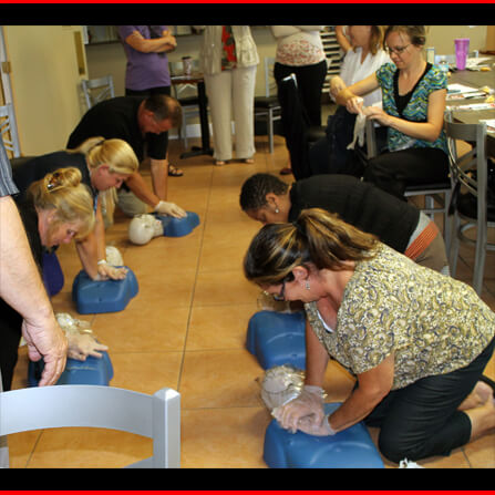 Woodlawn Community Academy CPR Training 3